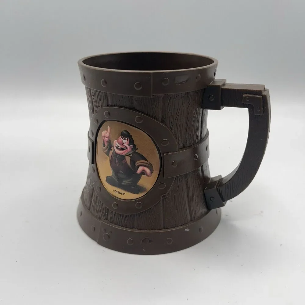 Disney Parks Beauty & The Beast Gaston's Tavern Mug Cup Stein Plastic Souvenir
